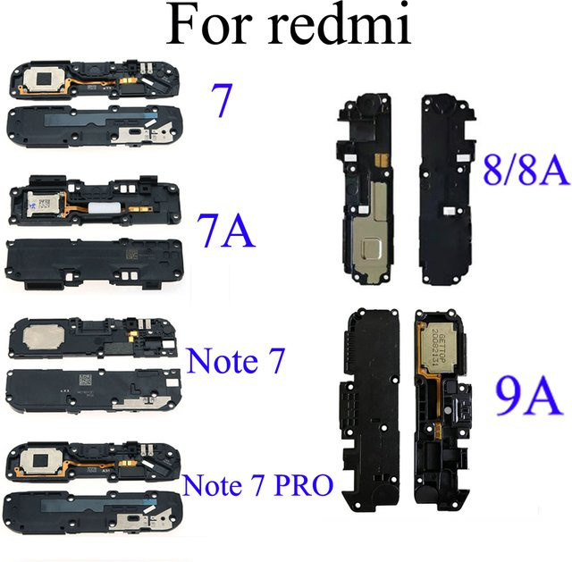 YuXi Lautsprecher-Ringer-Modul Ersatzteil für Xiaomi Redmi 7 7A 8 8A Note 7 Pro 9A in Schwarz - Bild 1
