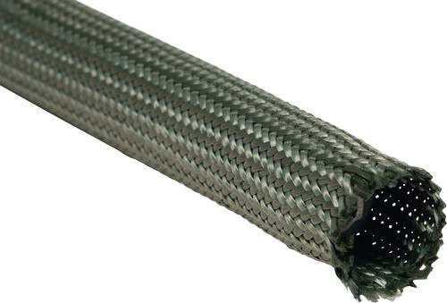 HellermannTyton Geflechtschlauch HEGMAN-20-NOMEX-GN in Grün aus Polyaramid (NOMEX) für Durchmesser 12 bis 24 mm - Bild 1