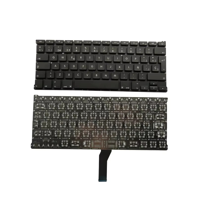 Apple Ersatztastatur für MacBook Air 13,3 Zoll (Modelle A1466, A1369, A1405) in Schwarz mit US-Englisch Layout - Bild 4