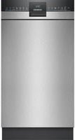 Siemens iQ300 Unterbau-Geschirrspüler SR43ES25ME in Schwarz und Silver, Breite: 45 cm - Bild 1