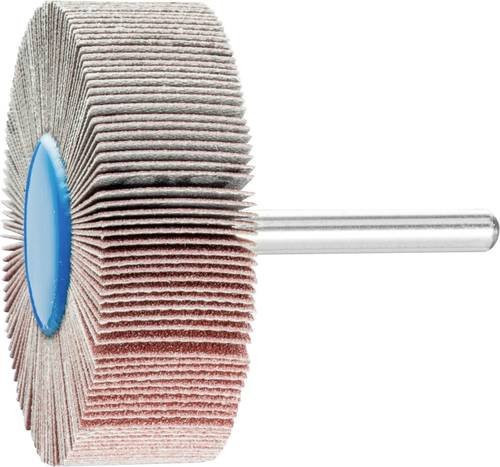 PFERD Korund Fächerschleifer A150 für Feinschliff und Finish, Durchmesser: 60 mm, Breite: 20 mm, Schaft-Durchmesser: 6 mm, 10 Stück, Multicolor - Bild 1