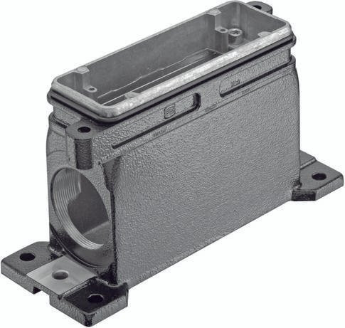 HARTING Sockelgehäuse aus Edelstahl in Grau - Bild 1