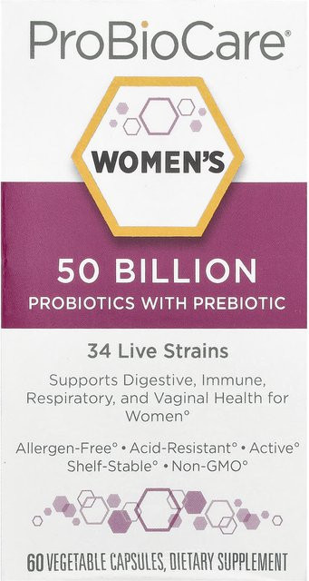 ProBioCare Probiotikum für Damen, 60 vegetarische Kapseln - Bild 1