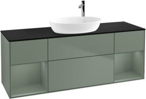 V&B Waschtischunterschrank Finion in Platinbraun, Breite: 160 cm, Tiefe: 50,1 cm, Höhe: 50,1 cm - Bild 1