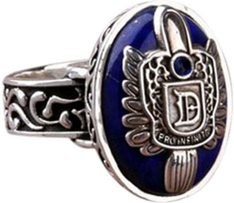 Salvatore Ring, Vintage, Messing, Schwarz, Damen - Bild 1