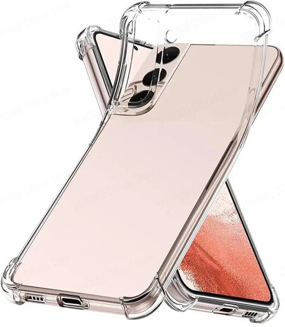 Stoßfeste und transparente Silikonhülle für Samsung Galaxy S20 S21 S22 S23 S24 Ultra FE Plus und Note 8 9 10 20 Ultra A50 A51 - Bild 1