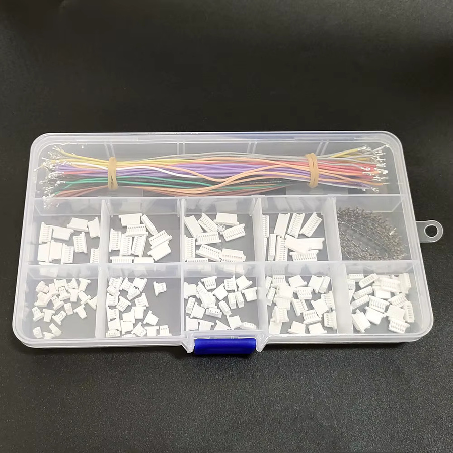 JST SH 1,0 mm Steckerkit mit vorgekrimpten Kabeln in Multicolor für FPV Drone Flight Controller, verschiedene Pin-Optionen verfügbar - Bild 3