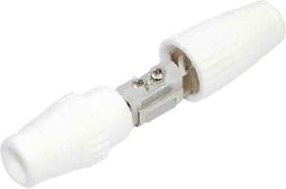 e+p Koax-Verbinder KOV 1 weiß schraubbar - Bild 1