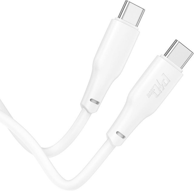 HOCO X93 USB-C auf USB-C Kabel 100W, 1m, Weiß - Bild 1
