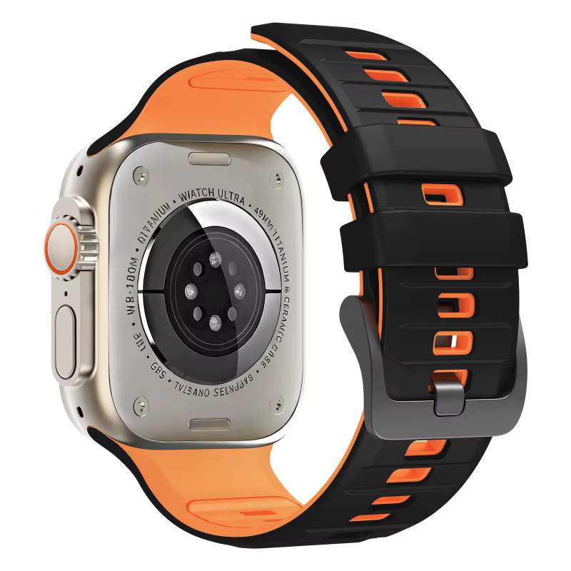 jansin Uhrenarmband Sport-Silikonarmband, Silikon, Unisex - Bild 4