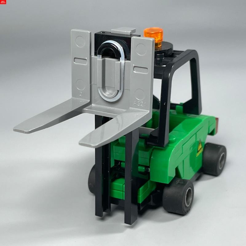 Yiran toy MOC Ziegel Gabelstapler Bauernhof Bausteine 6–12 Jahre - Bild 2