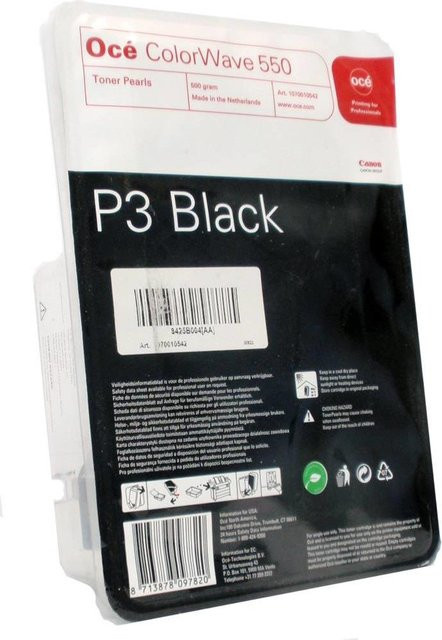 Océ Toner P3 Pearls Black für Colorwave 550, 500g - Bild 1