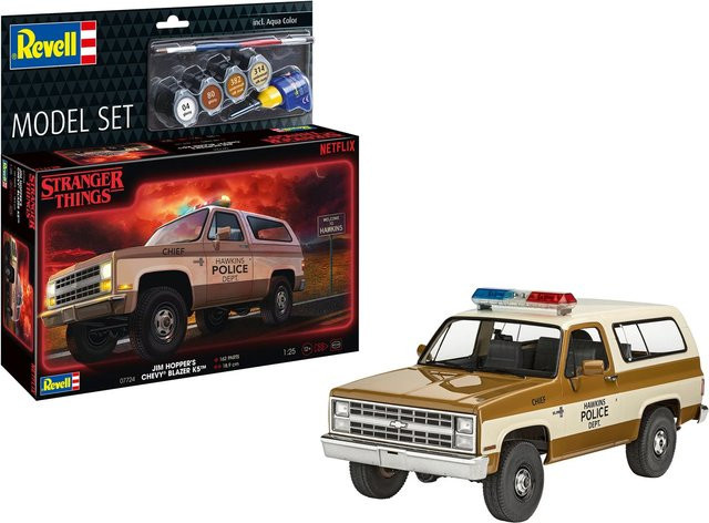 Revell Stranger Things Chevrolet K5 Blazer, Model Set, 1:25 - Bild 1
