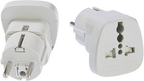 Bachmann Reiseadapter Universalty in Weiß 921.000 - Bild 1