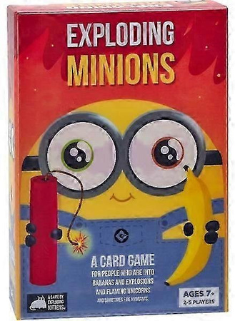 Exploding Kittens Minions Exploding Minions Kartenspiel ab 7 Jahren