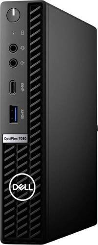 Dell OptiPlex 7080 Mini PC Refurbished, Intel Core i5, 16GB RAM, 512GB SSD, Intel UHD Graphics, Windows 11 Pro, Schwarz - Bild 1