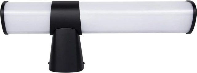 NETTLIFE LED Wandleuchte aus Kunststoff in Schwarz, Länge: 35 cm - Bild 1