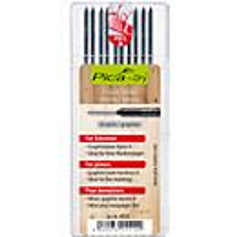 Pica-Dry 4050 Minenset Graphit H, 10-teilig, Länge: 125 mm, Durchmesser: 2,8 mm - Bild 2
