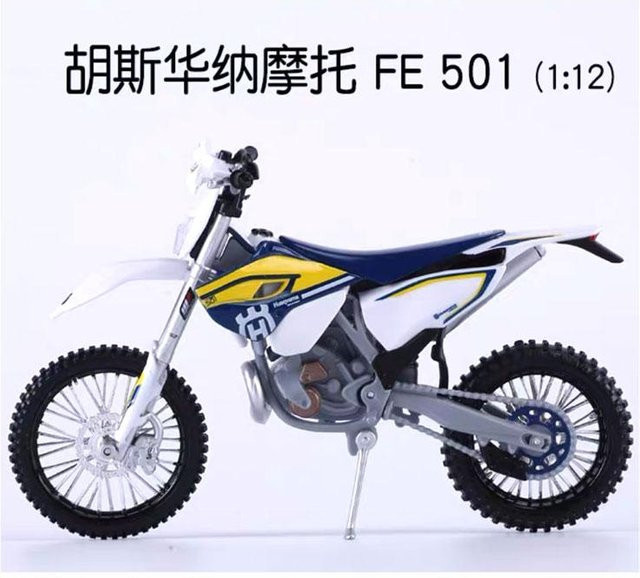 Husaberg Fe390 Cmountain Sport Utility Motorrad, Druckguss Simulations-Display-Modell, 1:12, ab 4 Jahren - Bild 1