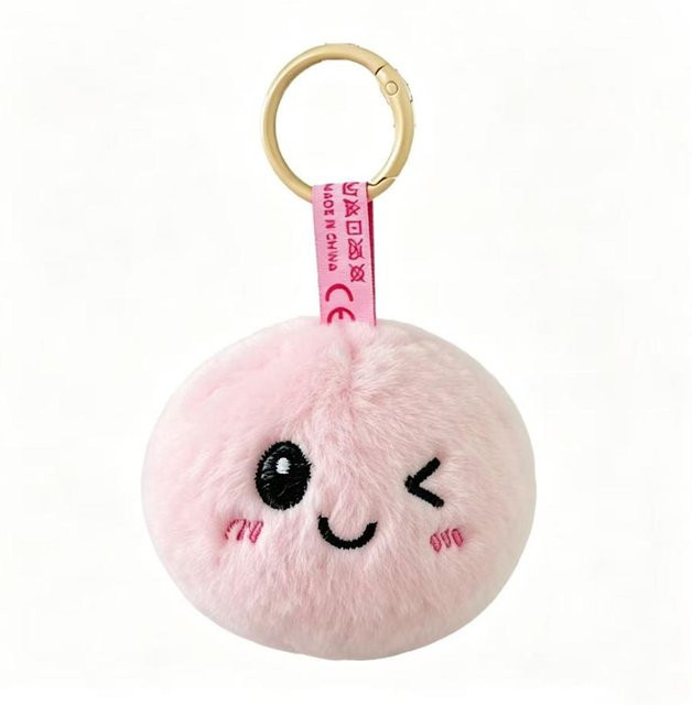 Yiran toy Knödel Plüsch Schlüsselanhänger, Blind Box, white, Unisex - Bild 1