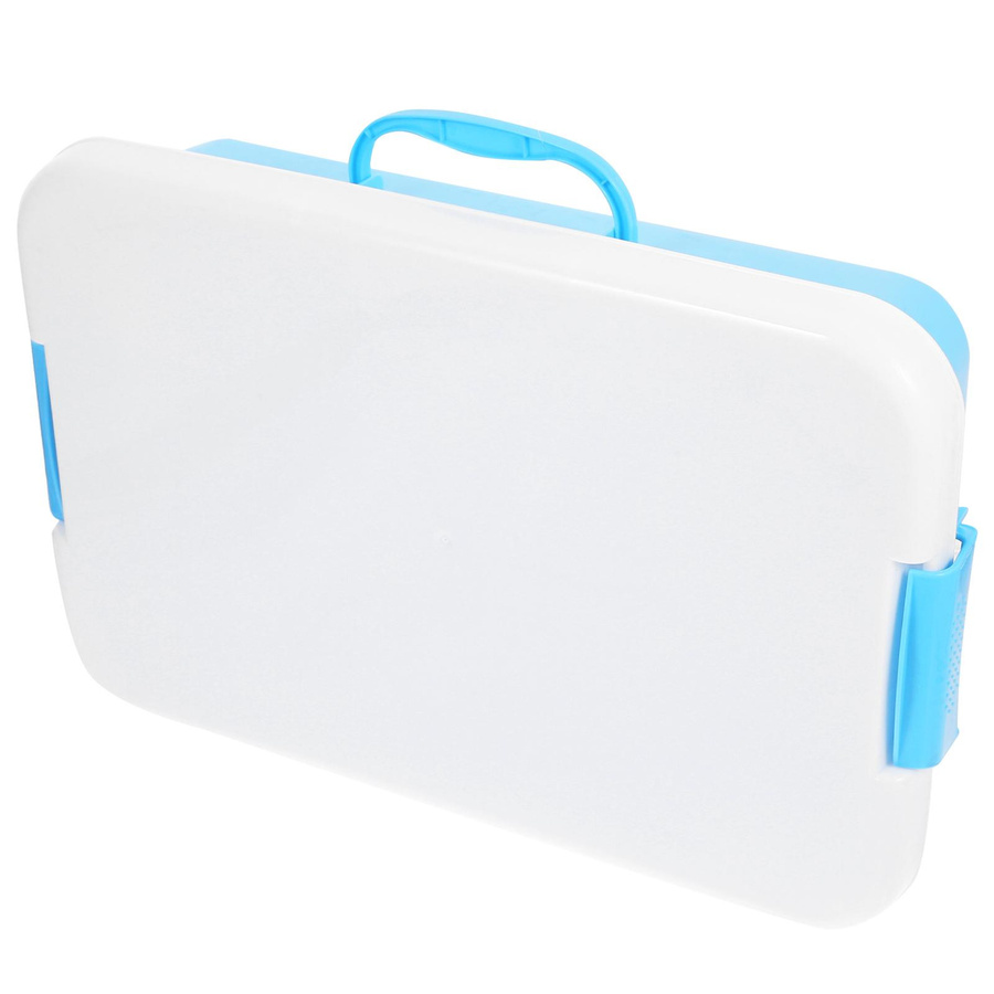 Bai Fen Bai Toys Tragbarer Sandkasten für Kinder mit Spielzeugkoffer in Blau und Multicolour, B/T/H: 38,5 x 25,0 x 18,0 cm - Bild 2