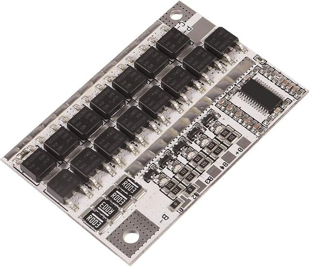 BMS Schutzplatine für 3s 4s 5s Li-Ion und Li-Polymer Akkus, 12V 100A Ternäre Lithium-Batterie Ausgleichslade Modul - Bild 1