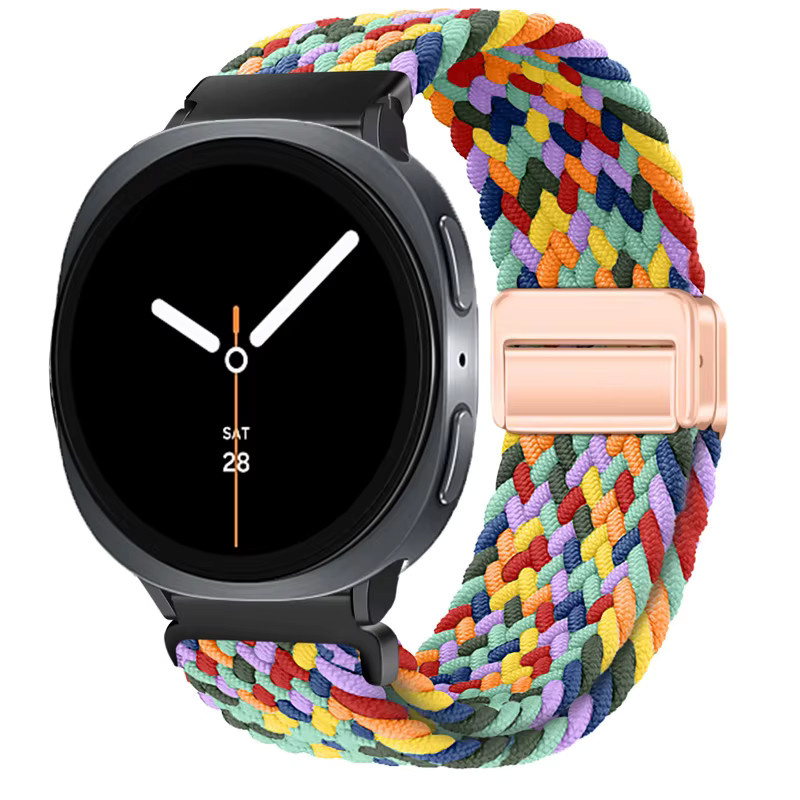 jansin Uhrenarmband Nylon, Solo-Loop, Bunt, Unisex - Bild 2
