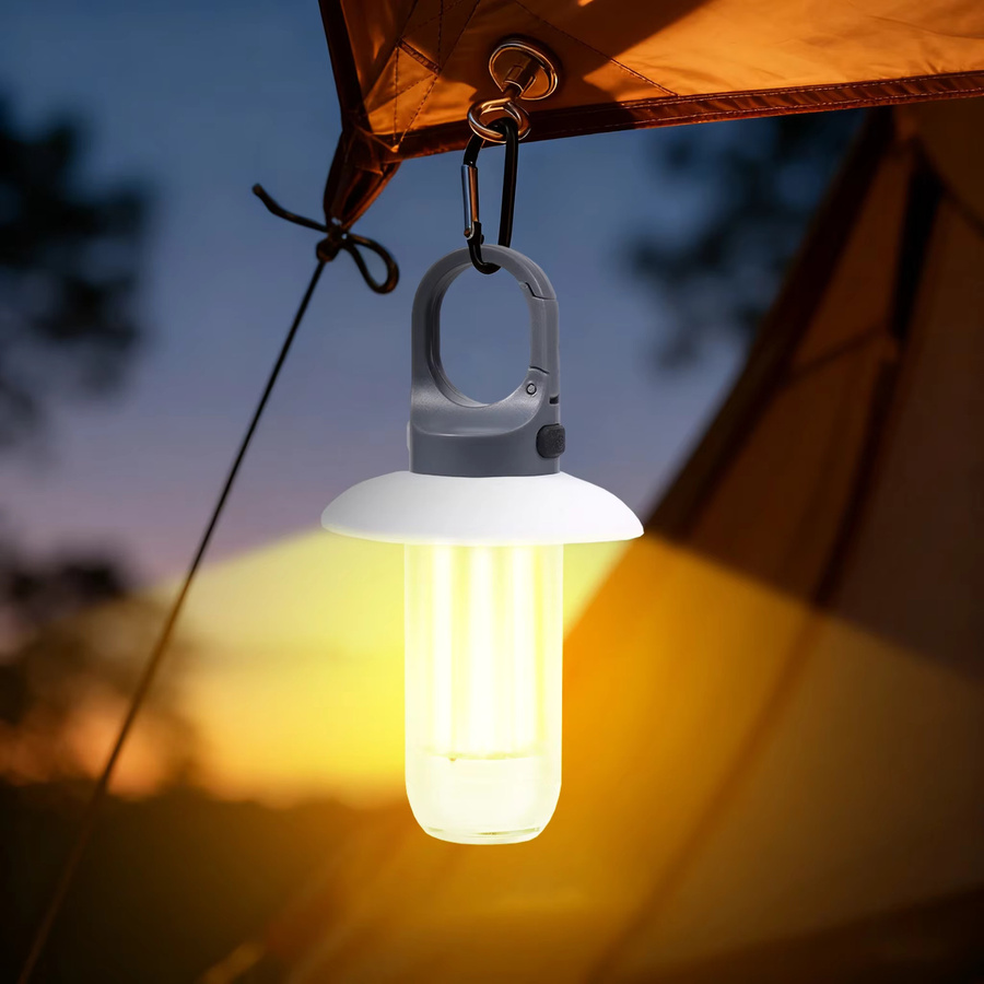 Heinast LED Laterne wiederaufladbar als wasserdichte Campingleuchte und Arbeitsleuchte für Outdoor-Aktivitäten - Bild 3