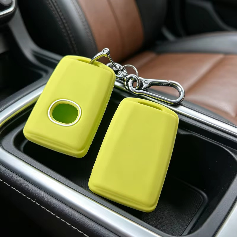 ICAR Silikon Smart Key Hülle in Grün für Mazda CX-30 CX-3 CX-5 CX-7 CX-9 CX-4 mit 4 Tasten und Schlüsselanhänger - Bild 5