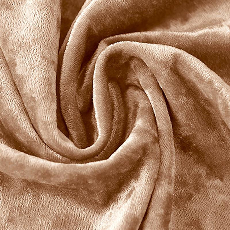 Glänzender Stretch-Stuhlbezug aus Polyester und Elasthan für Esszimmer und Hochzeitsbankette in Weiß - Bild 4