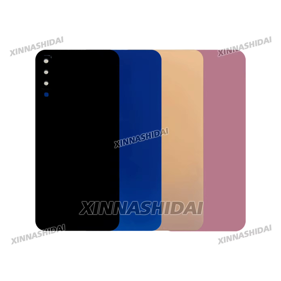 Samsung Galaxy A750 Rückseitige Glasabdeckung Gehäuse in Blau - Bild 3