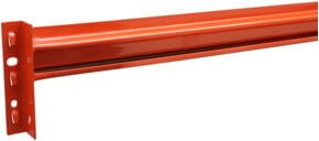 Regalwerk EMMA-Auflageträger Z-Profil in Orange, Länge: 2250 mm, Profilmaße: 74 x 30 mm, Traglast: 660 kg - Bild 1