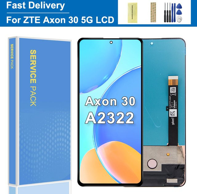 ZTE Axon 30 5G A2322 A2322G Ersatz Display mit 6,92 Zoll LCD Touchscreen Digitizer Montage in Schwarz - Bild 1