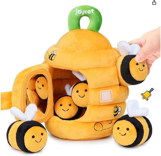 Binchi Fitness Weiche Baby Bienenstock, 5-teiliges Set, ab 6 Monate - Bild 1