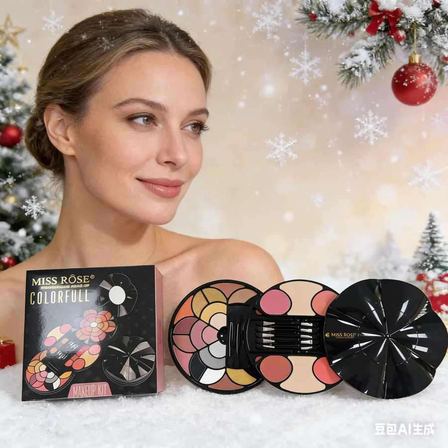 Miss Rose All-in-One Kosmetik-Palette Make-up-Set, Damen - Bild 5