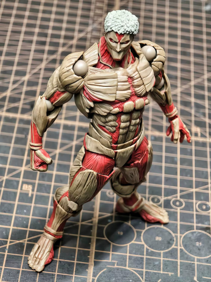 Bandai Attack on Titan, The Armored Titan, Actionfigur, Kunststoff - Bild 1