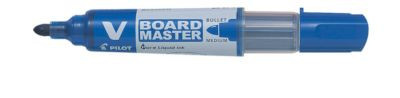 Pilot V-Board Master Whiteboardmarker mit Rundspitze und Tintenstandanzeige, blau, 1 Stück - Bild 2