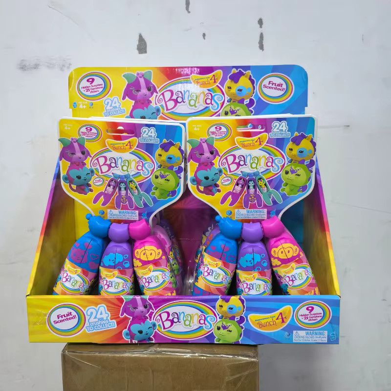 Bandai Überraschungs-Bananen-Blindbox-Spielzeuge, Tierelfen Bananenfiguren, Modepuppe, ab 3 Jahre - Bild 2