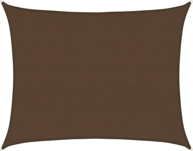 Furnicato Sonnensegel aus HDPE in Braun, Rechteckig, B x T: 700 x 600 cm - Bild 1