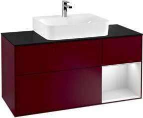 V&B Waschtischunterschrank Finion Wandbeleuchtung in lackierter Ausführung, Breite: 120 cm, Tiefe: 50,1 cm, Höhe: 50,1 cm - Bild 1