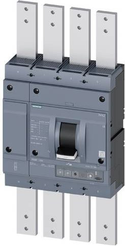 Siemens Digitaler Industrie-Leistungsschalter 3VA2 IEC 3VA2612-5HL47-0AA0 in Grau - Bild 1