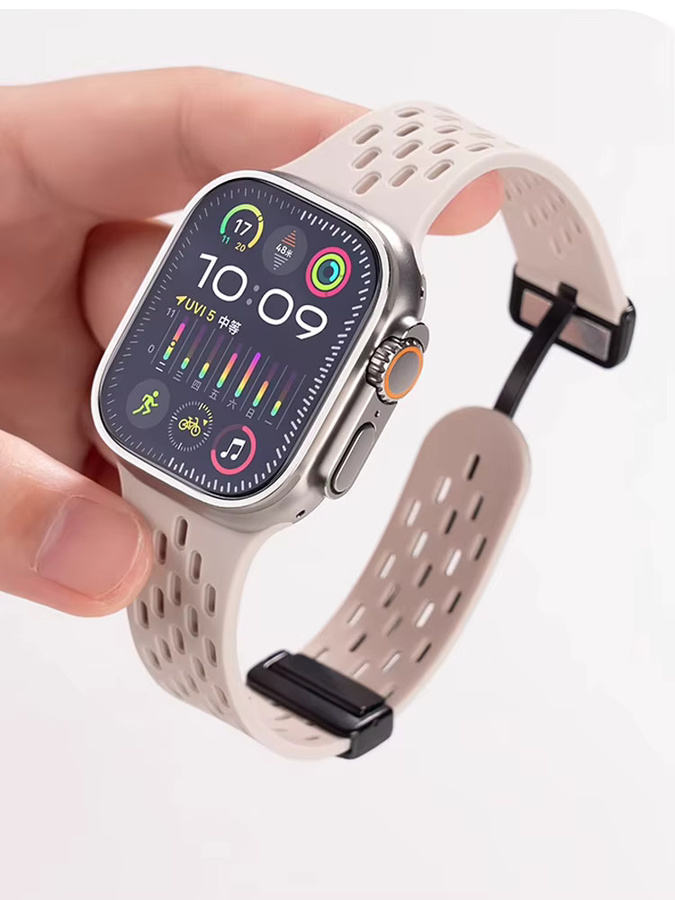 NEY Magnetarmband für Apple Watch, Schwarz - Bild 3