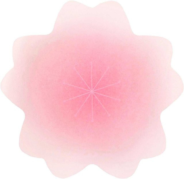 Rico Design Paper Poetry Haftnotizen Kirschblüte rosa, 50 Blatt, B: 8,0 cm x H: 7,6 cm - Bild 1