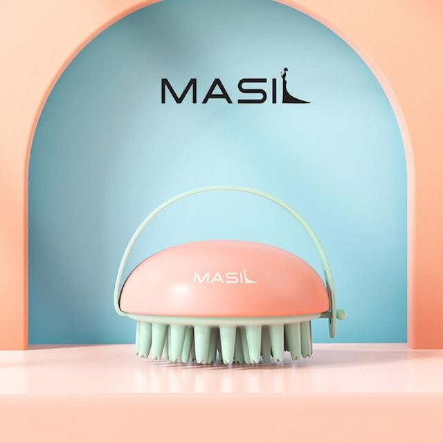 MASIL Kopfreinigungs-Massagebürste, White, Unisex - Bild 1