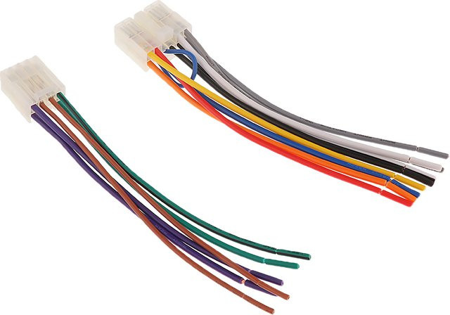 SONONIA ISO Kabelbaum Stecker Set mit 10 Pin und 6 Pin für Toyota Auto Stereo Radio CD DVD Player in Multicolor - Bild 1