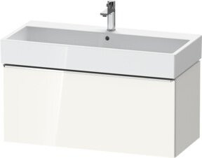 Duravit Waschtischunterschrank D-Neo, Farbe: Weiß, glänzend, wandhängend - Bild 1