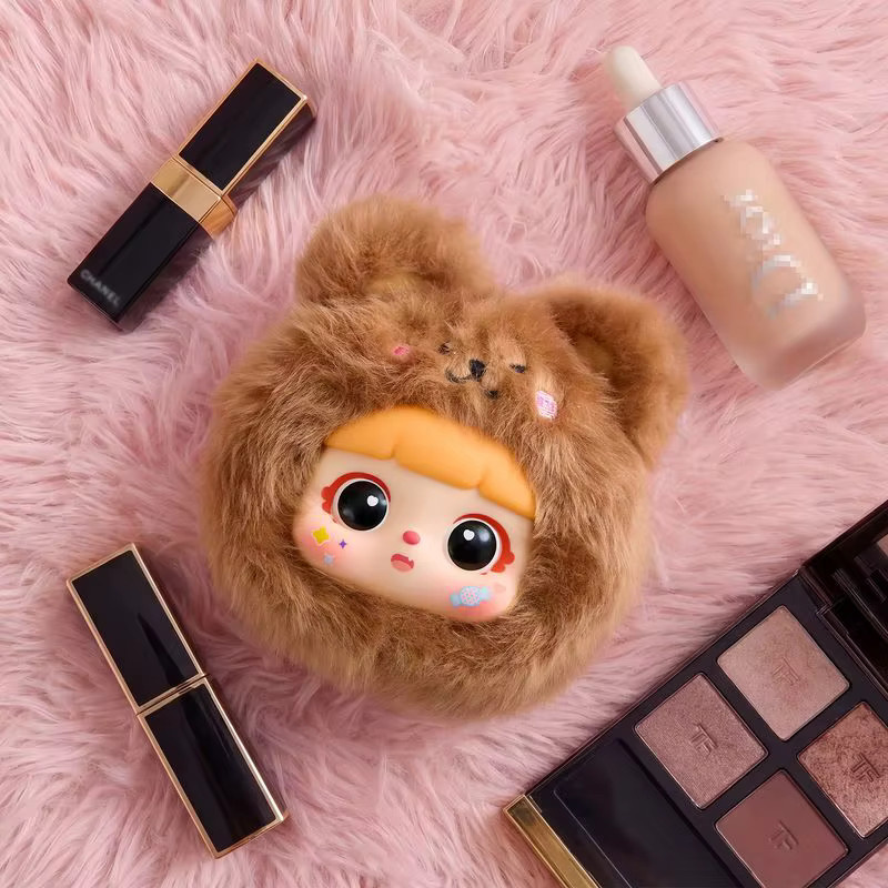 52TOYS Samuel Kitten Make-up-Spiegel-Serie, Plüsch-Blindbox, Rucksackanhänger - Bild 2