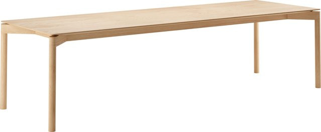 Objekte Unserer Tage Wedekind Esstisch aus Eiche in Beige mit rechteckiger Form und mattem Holzfinish - Bild 1