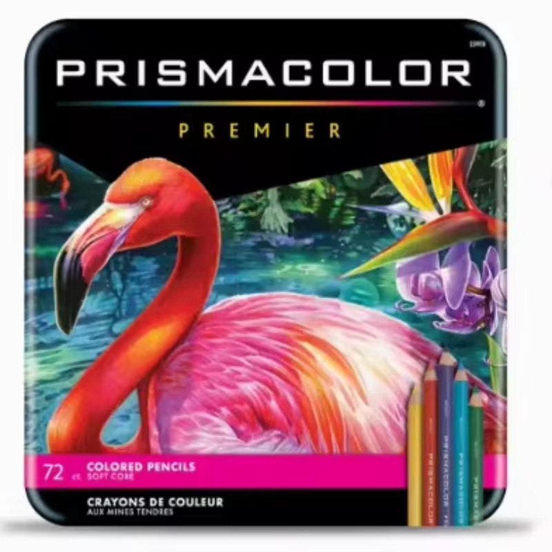 PRISMACOLOR Professionelle Ölpastell-Buntstifte Set in der Eisenbox, 72 Farben - Bild 6
