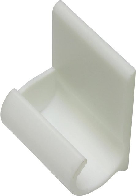 Gardinia Klebehaken für Vitragestangen Ø 11 mm und 12 mm in Weiß - Bild 1